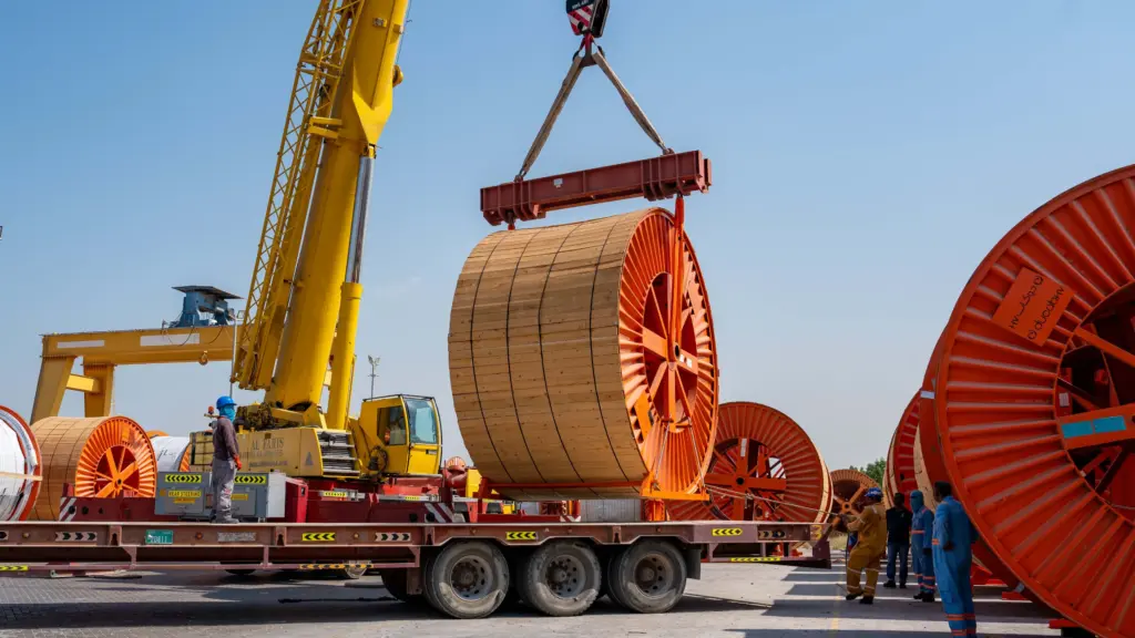 Ducab cable shipment destined for Senegal