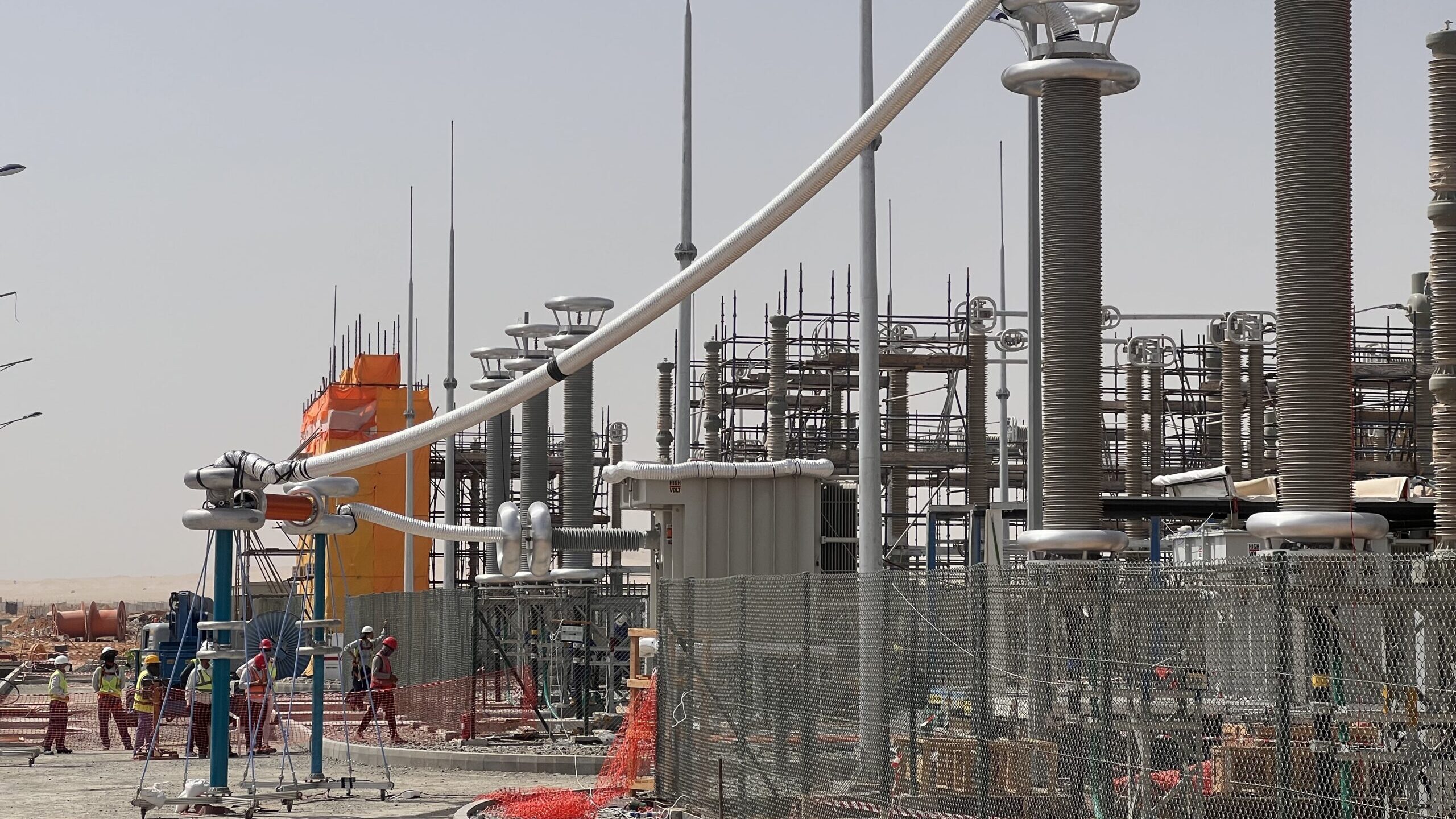 Al Dhafra Solar PV Independent Power Producer (IPP) project supplied by Ducab cables.