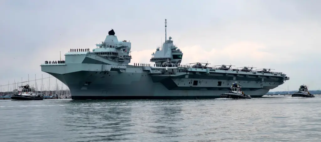 Royal Navy HMS Queen Elizabeth